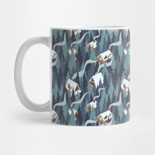 Cabins Night Art Mug